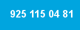 925 115 04 81 925 115 04 81